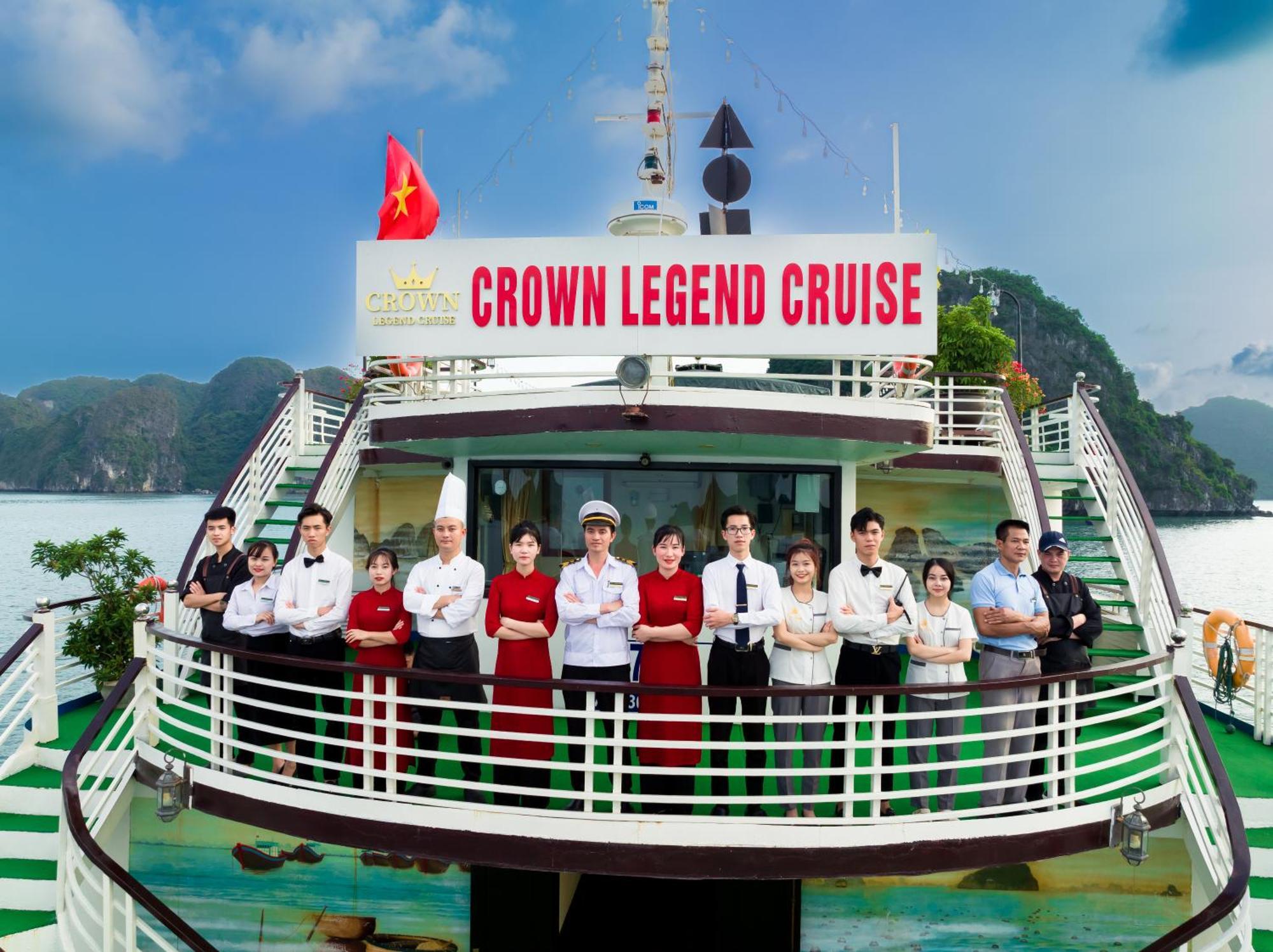 Dragon Crown Legend Cruise Hotel Hạ Long Ngoại thất bức ảnh