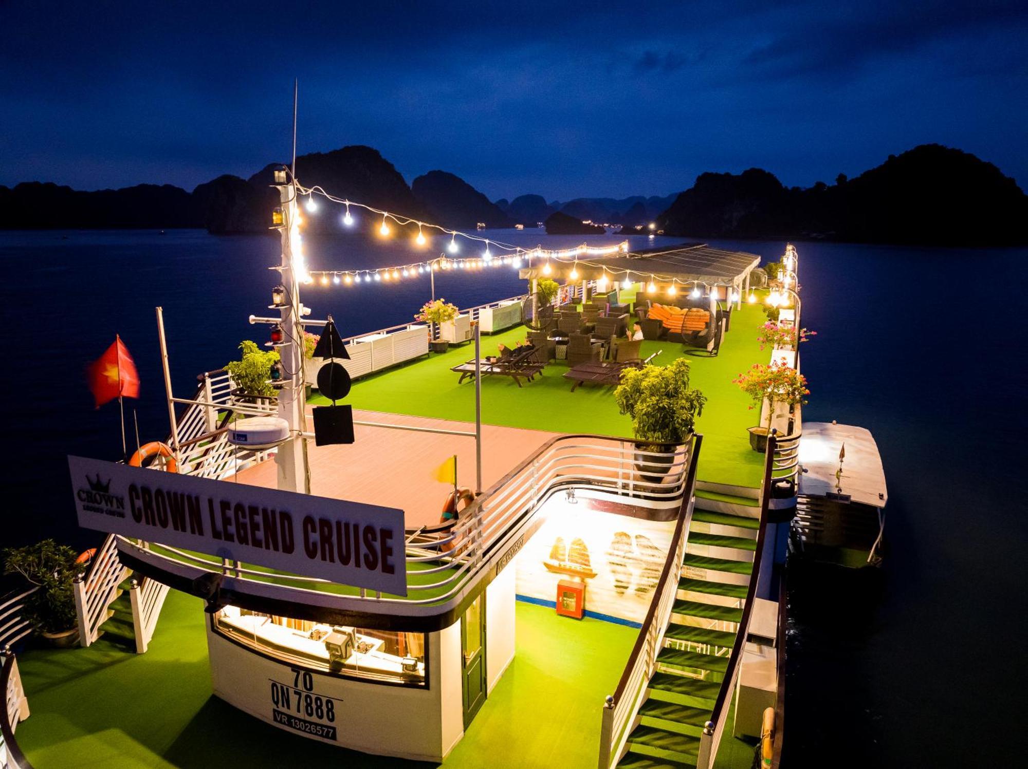 Dragon Crown Legend Cruise Hotel Hạ Long Ngoại thất bức ảnh