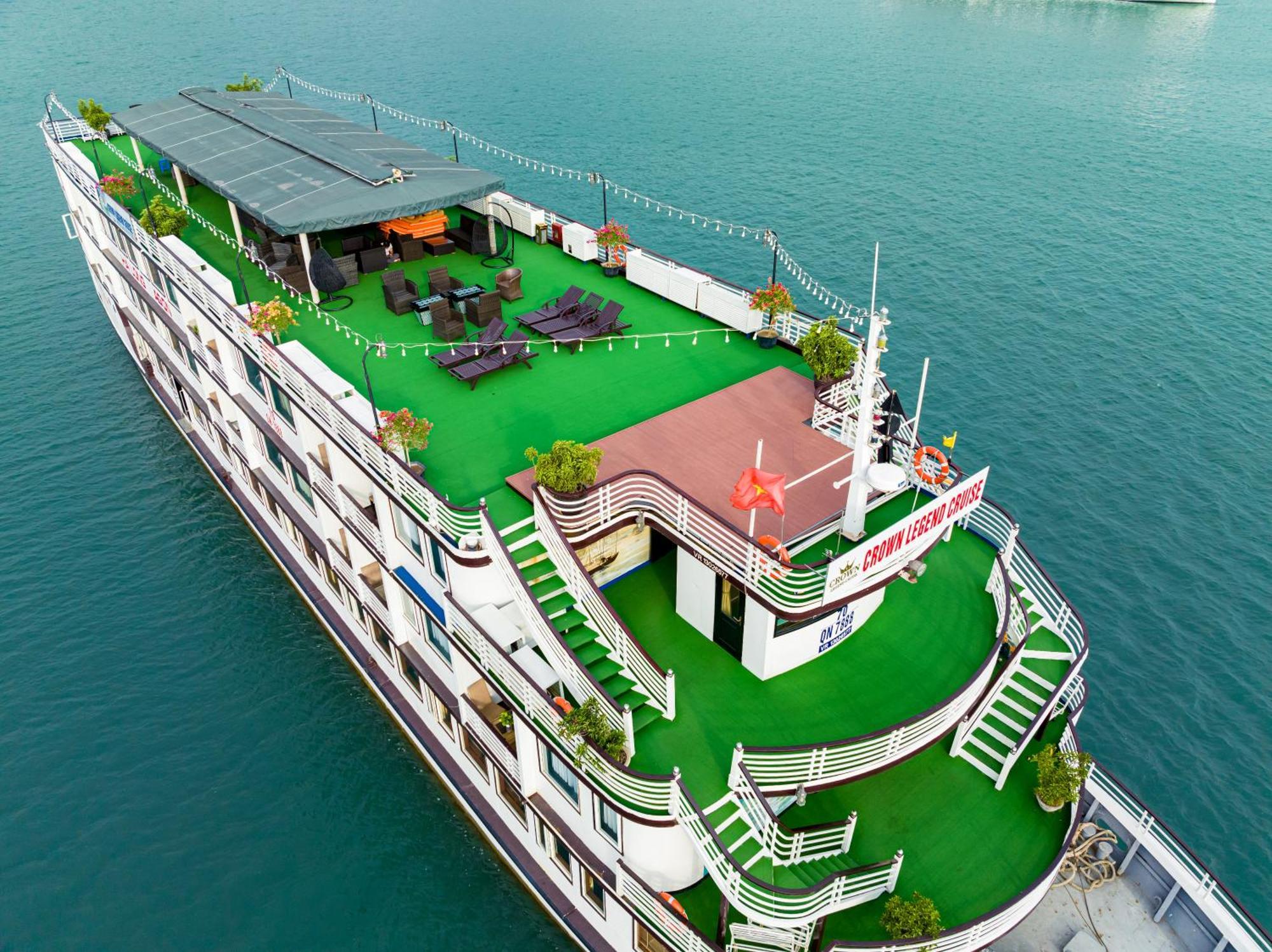 Dragon Crown Legend Cruise Hotel Hạ Long Ngoại thất bức ảnh
