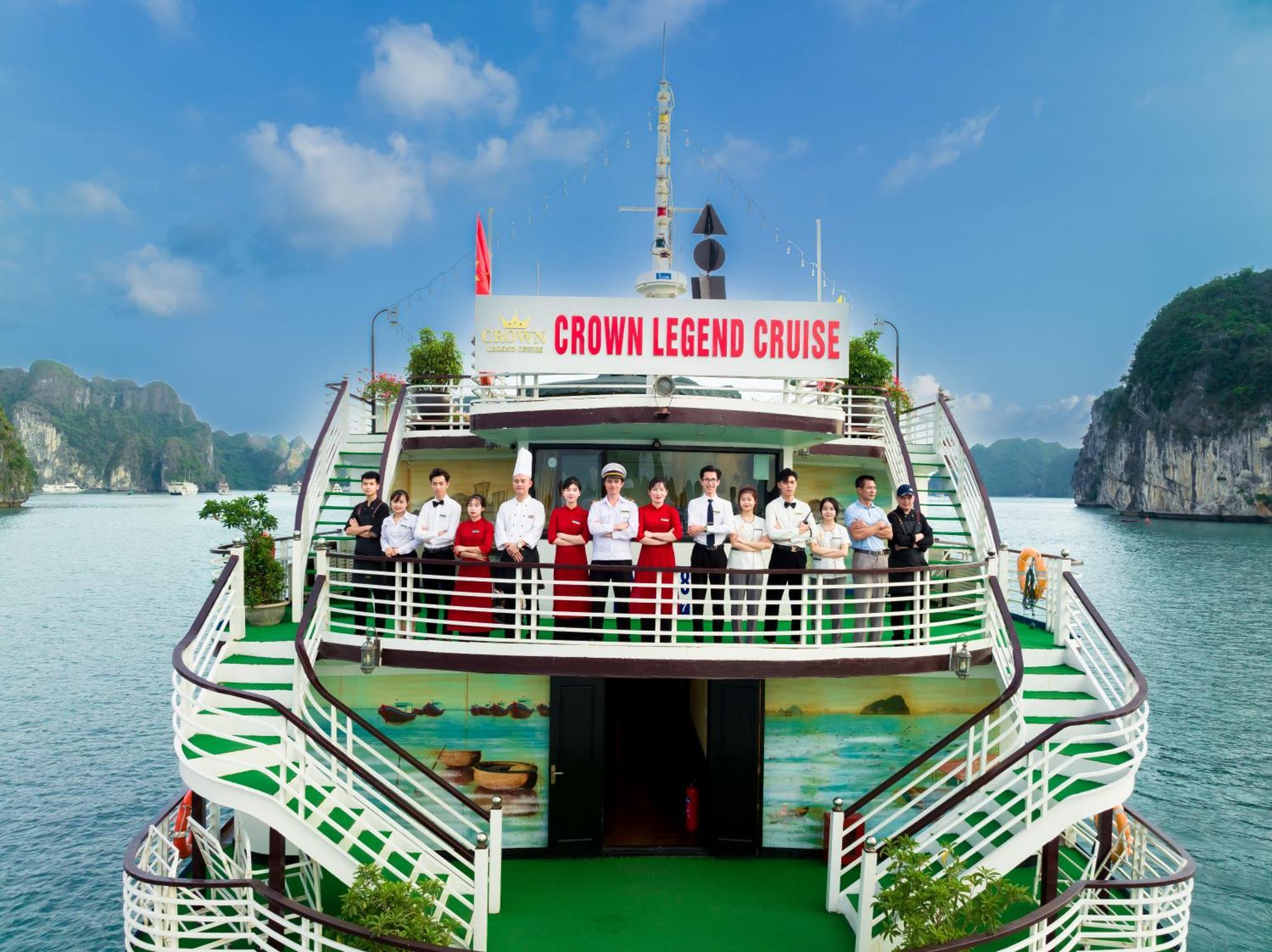 Dragon Crown Legend Cruise Hotel Hạ Long Ngoại thất bức ảnh